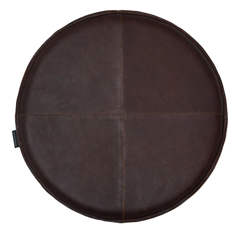 Ledersitzkissen D38 cm