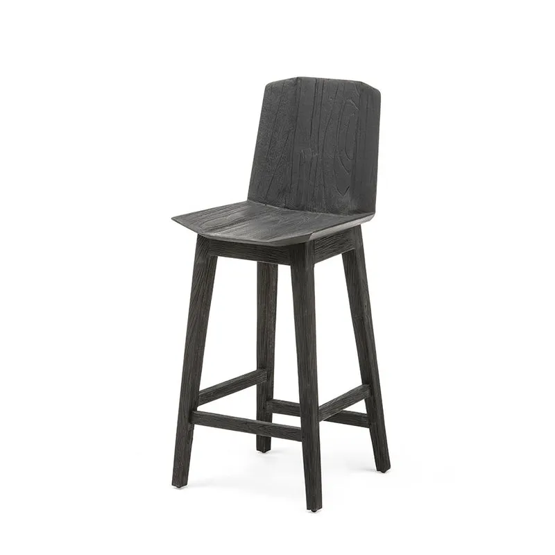 Barstuhl Alba Teak Fumé