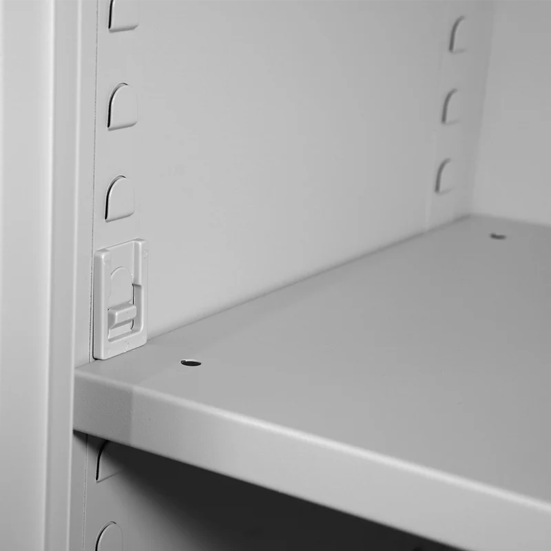 Aktenschrank mit Wertfach – 920 x 420 (5 OH) – Korpus in Lichtgrau