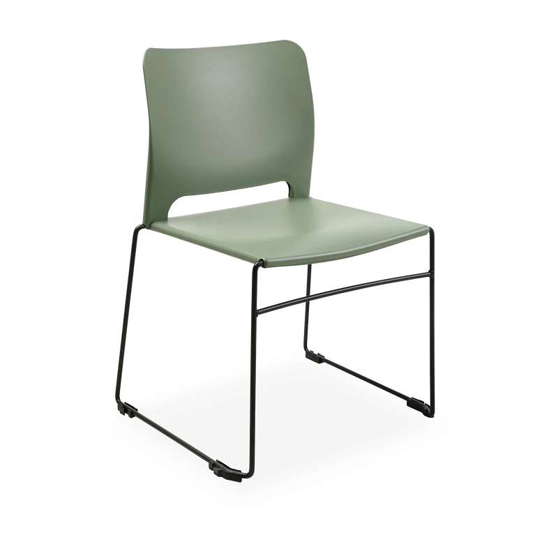 Schalenstuhl (Design) – Kunststoffschale stapelbar