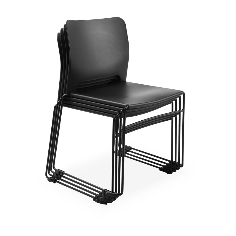 Schalenstuhl (Design) – Kunststoffschale stapelbar