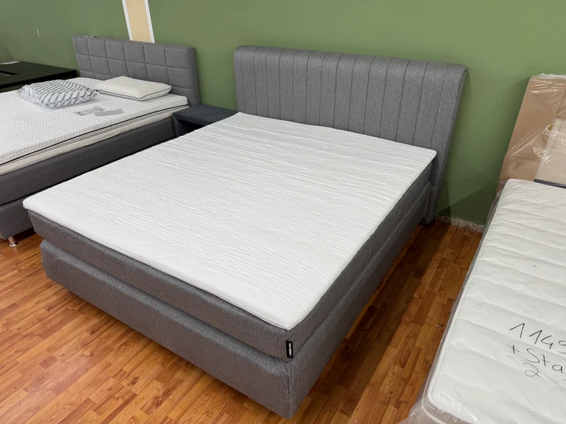 Boxspringbett Bett +180x200cm +Topper +Neu auf Lager