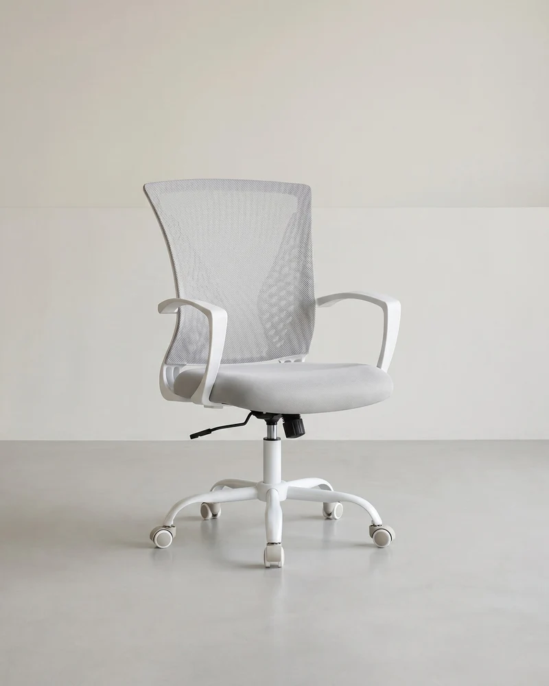 Ergonomischer Bürostuhl - Mit Mesh-Rückenlehne - Höhenverstellbar Mit Wippfunktion