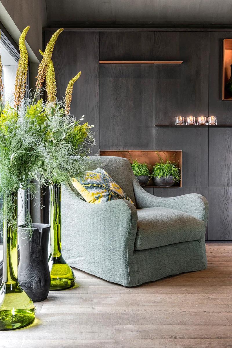 Sessel Bernard mit Cover