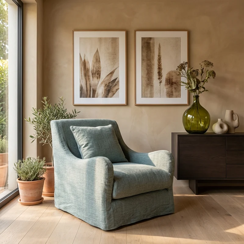 Sessel Bernard mit Cover