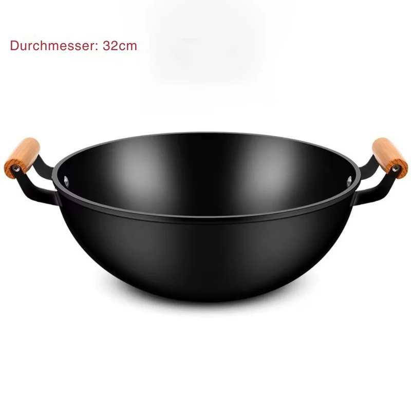 Gusseisenpfanne mit Doppel™ | Rustikale Gusseisenpfanne für Genuss