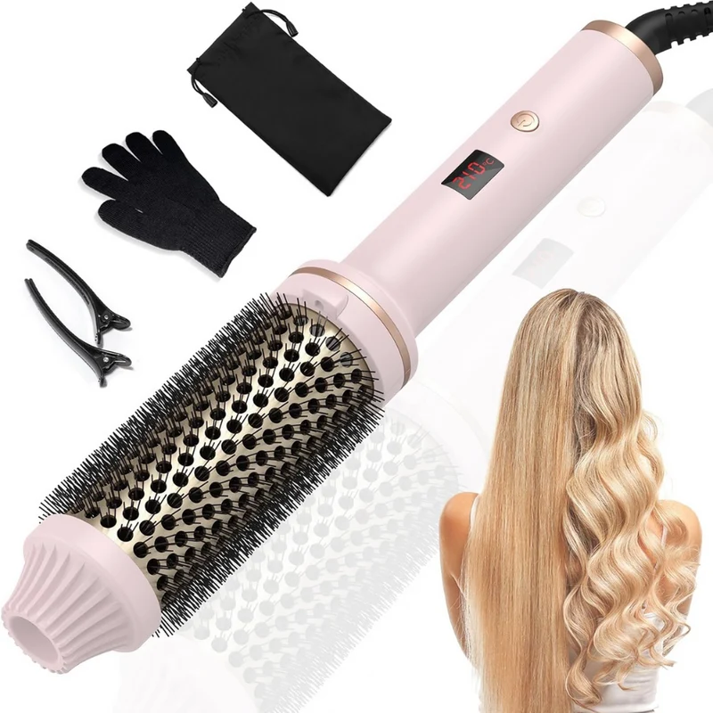 Thermobürste ™ | Voluminöse Locken voller Glanz