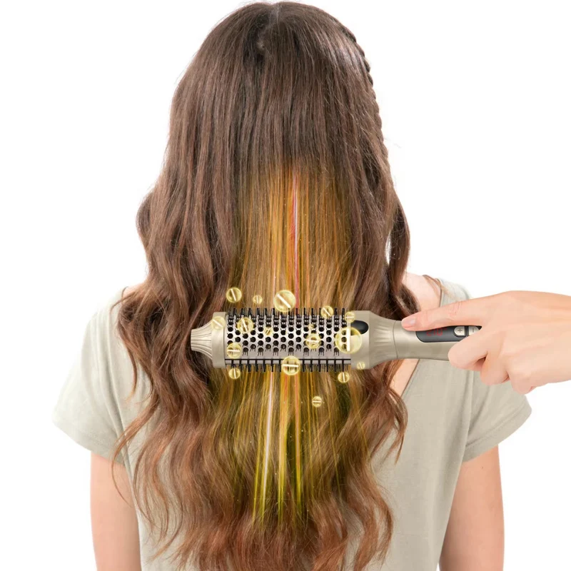 Thermobürste ™ | Voluminöse Locken voller Glanz