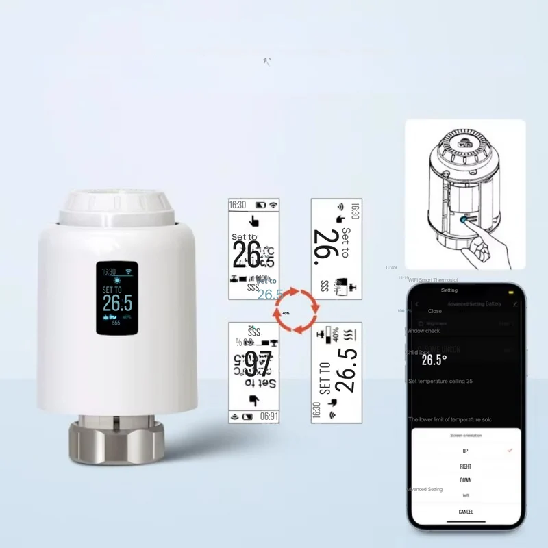 Thermostat Heizkörperantrieb™ | Smarte Heizungssteuerung mit Wohlfühlfaktor