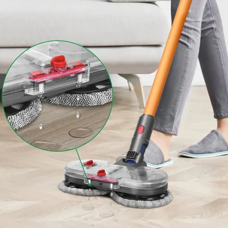 Elektrischer Moppkopfaufsatz ™ |Dyson wird zum Wischwunder