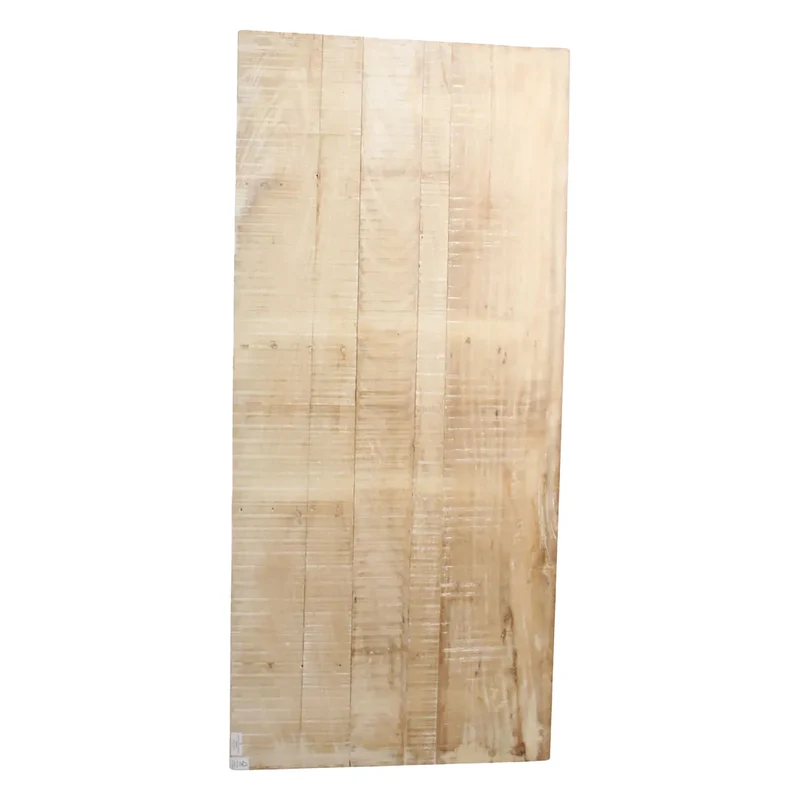 Klappbarer Esstisch Altholz mit Limewash-Finish