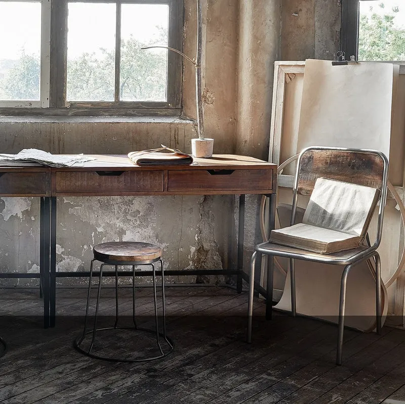 Schreibtisch Industrial Style mit Schubladen