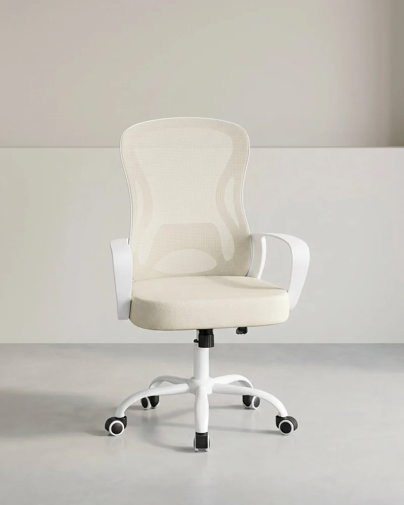 Bürostuhl - Mesh Atmungsaktive Rückenlehne - Mit Wippfunktion - Ergonomisch