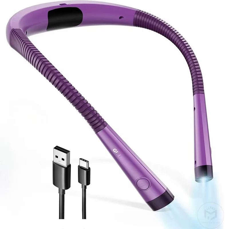 Nacken-Leselicht ™ | Handsfree Leselicht für Gemütlichkeit