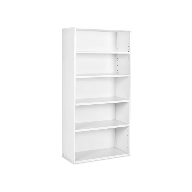 Aktenschrank aus Holz – 800 x 393 x 1800 mm (5 OH) – Weiß