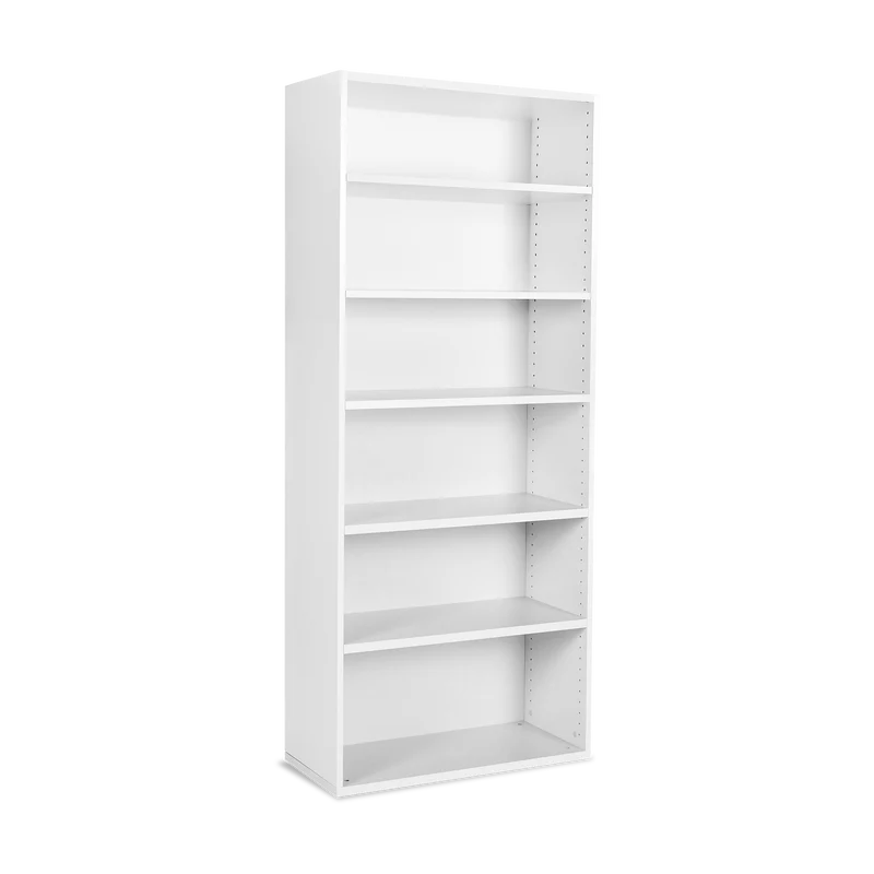 Aktenschrank aus Holz – 800 x 393 x 2150 mm (6 OH) – Weiß