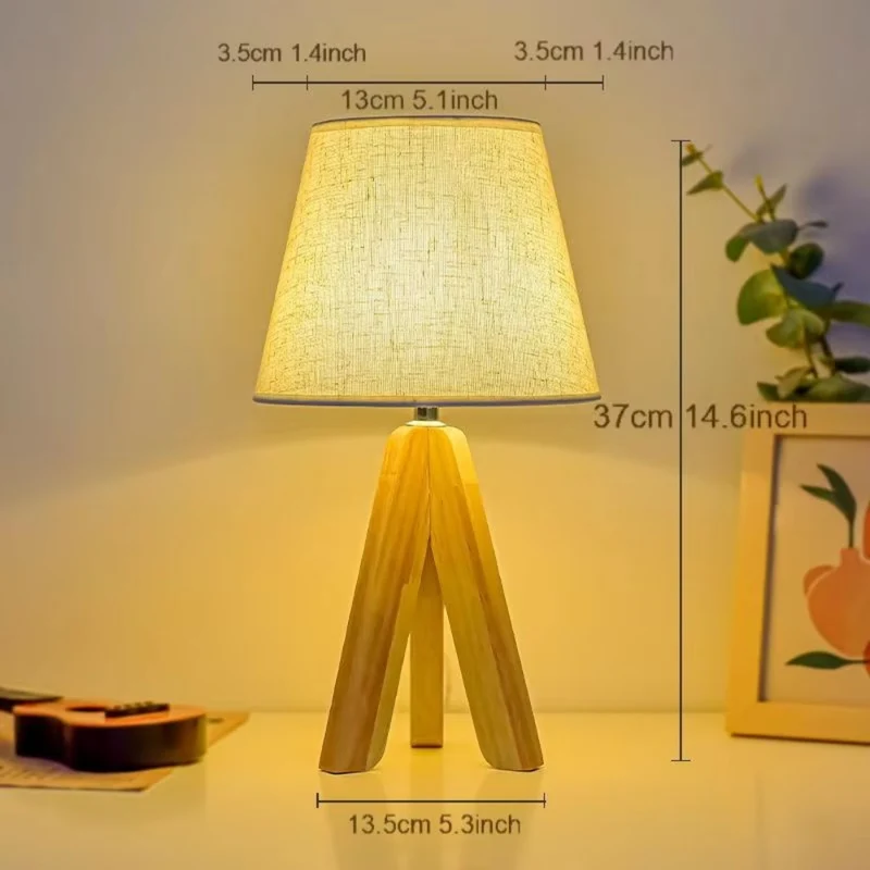 Brightever Nachttischlampe™ | Warme Eleganz fürs Zuhause