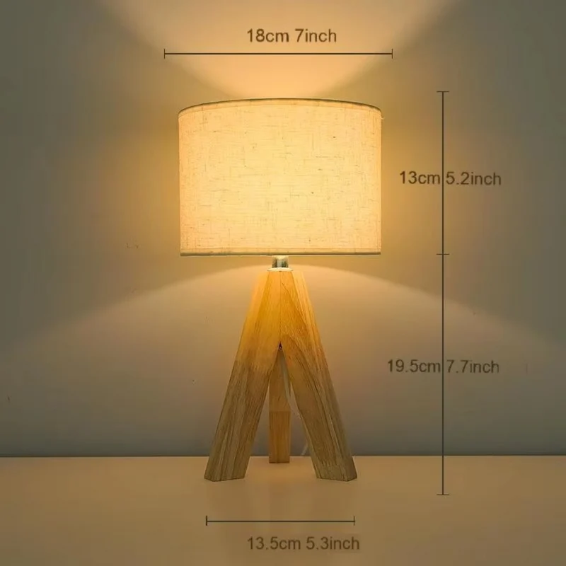 Brightever Nachttischlampe™ | Warme Eleganz fürs Zuhause