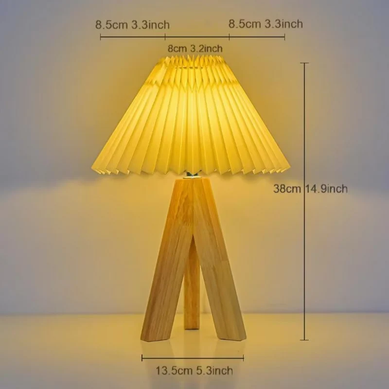 Brightever Nachttischlampe™ | Warme Eleganz fürs Zuhause