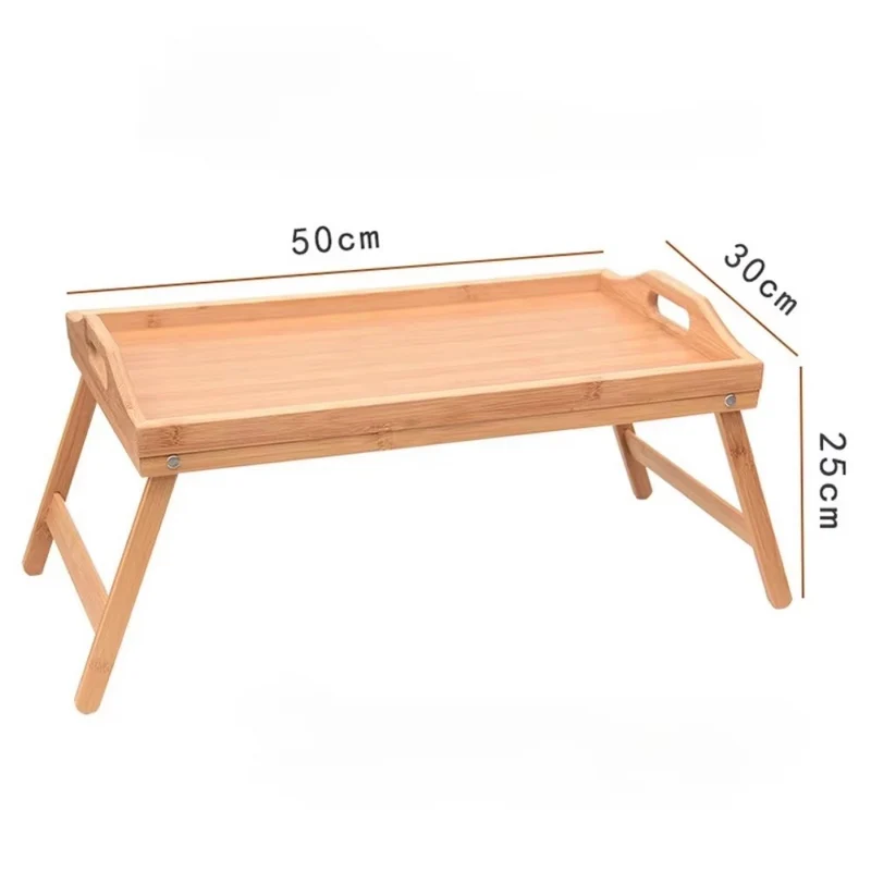 Frühstücks-Snack-Tablett Holzbetttabletts™ | Mobiler Komfort für Zuhause