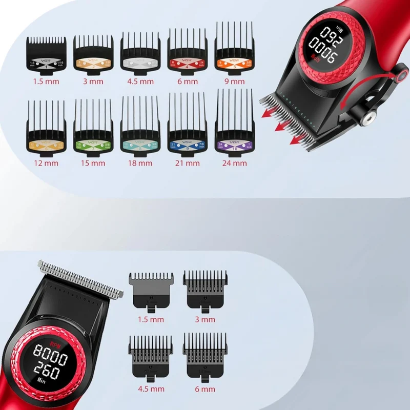 Elektrischer Haarschneider Kabelloser Friseur™ | Professioneller Haarschneider für Perfektion
