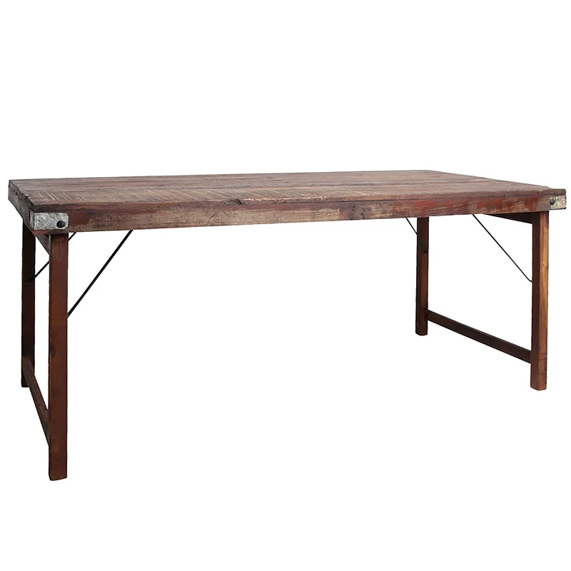 Esstisch Vintage Shabby Altholz klappbar