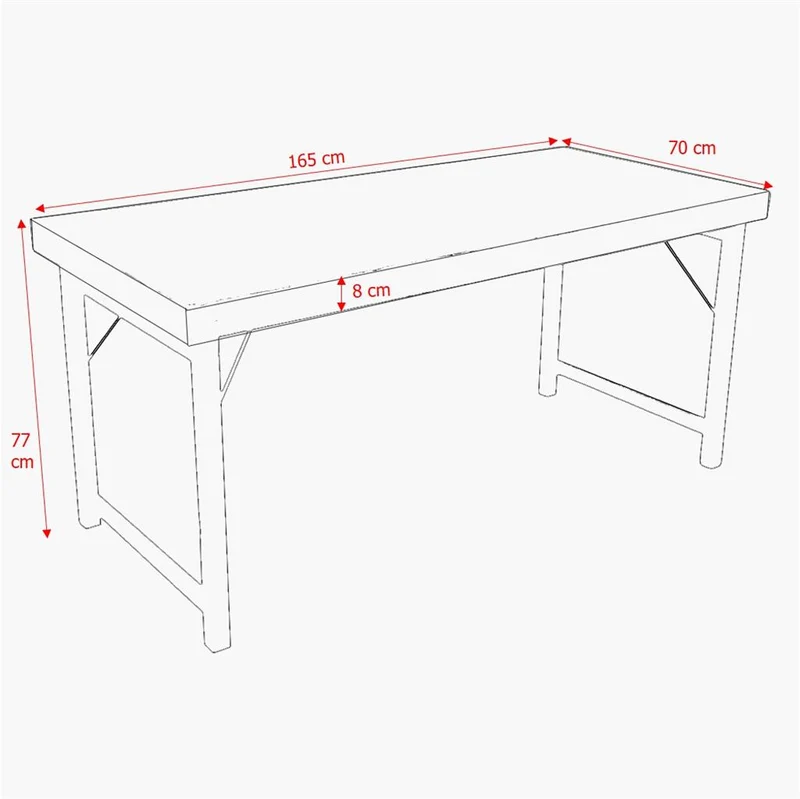 Esstisch Vintage Shabby Altholz klappbar