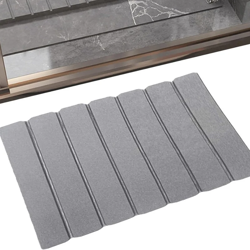 Faltbare Badematte aus Kieselgur ™ | Wohlfühl-Matte für Ihr Bad