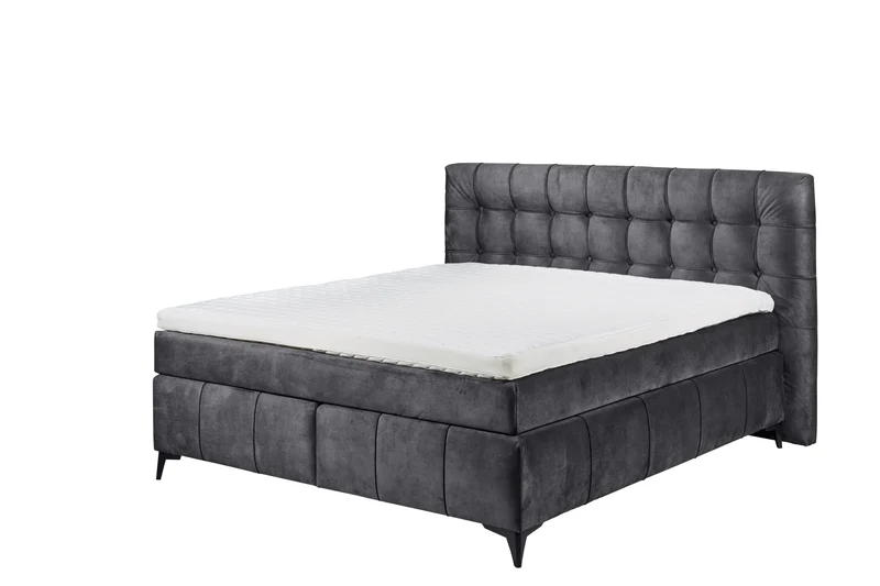 Boxspringbett Bett +7 Zonen Wende Matratzen + Topper