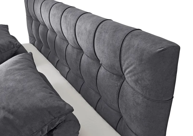 Boxspringbett Bett +7 Zonen Wende Matratzen + Topper