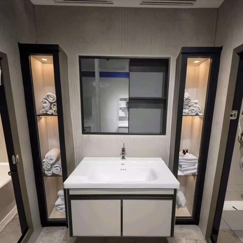 Badezimmerschrank™ | Wasserfester Badschrank mit Stil