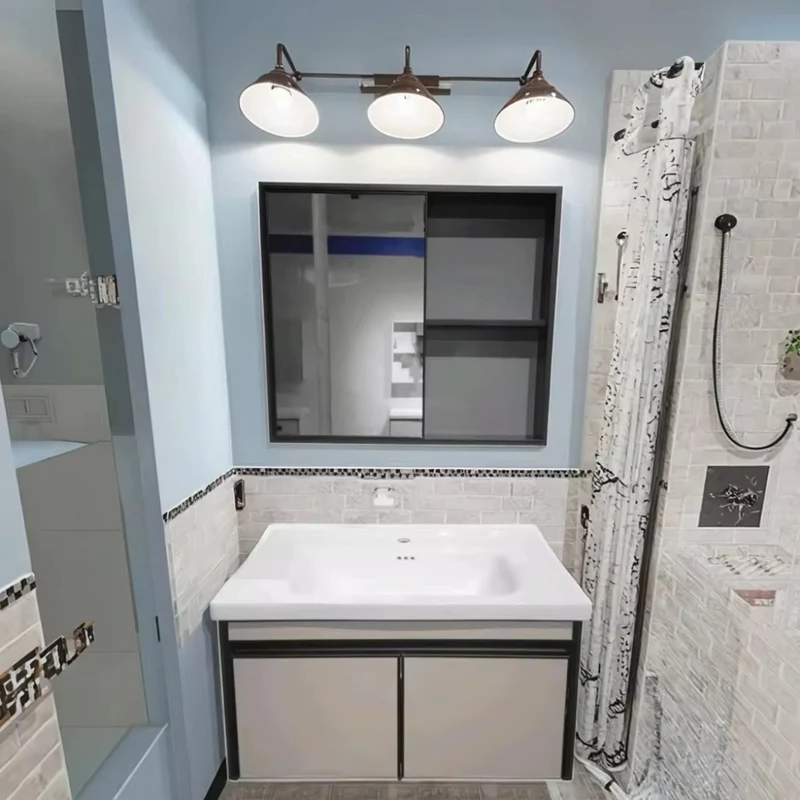 Badezimmerschrank™ | Wasserfester Badschrank mit Stil