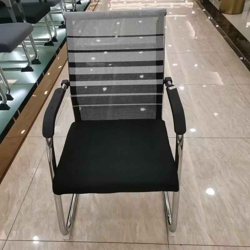 Bürostuhl mit O-Beinen aus Edelstahl™ | Ergonomischer Bürostuhl mit Stil