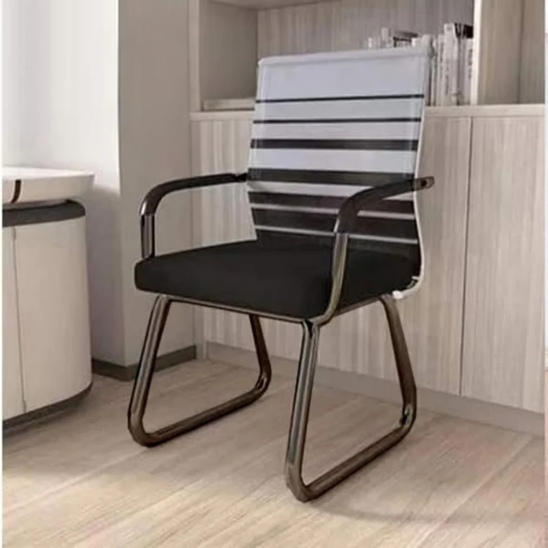 Bürostuhl mit O-Beinen aus Edelstahl™ | Ergonomischer Bürostuhl mit Stil