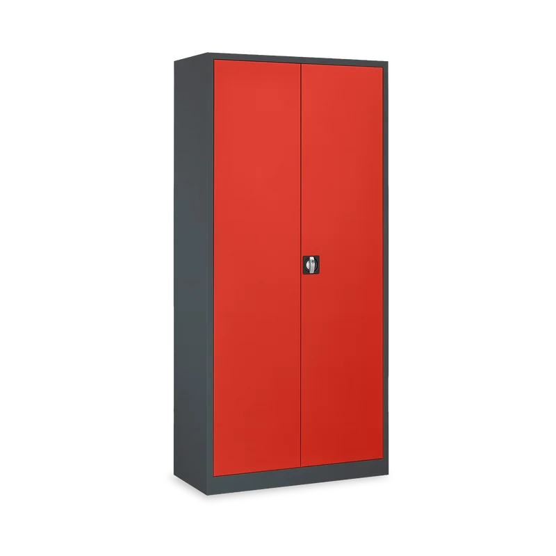 Aktenschrank aus Stahl – 920 x 420 (5 OH) – Korpus in Anthrazitgrau