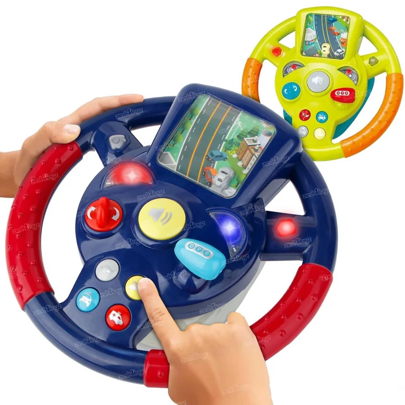 Montessori Steering Wheel Toy ™ | Kleines Abenteuer am Lenkrad