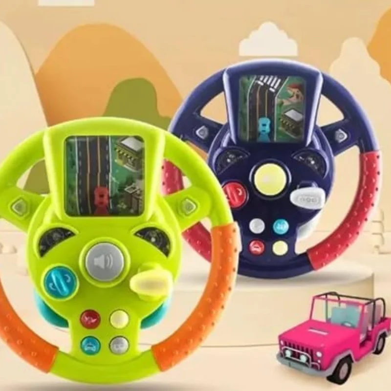Montessori Steering Wheel Toy ™ | Kleines Abenteuer am Lenkrad