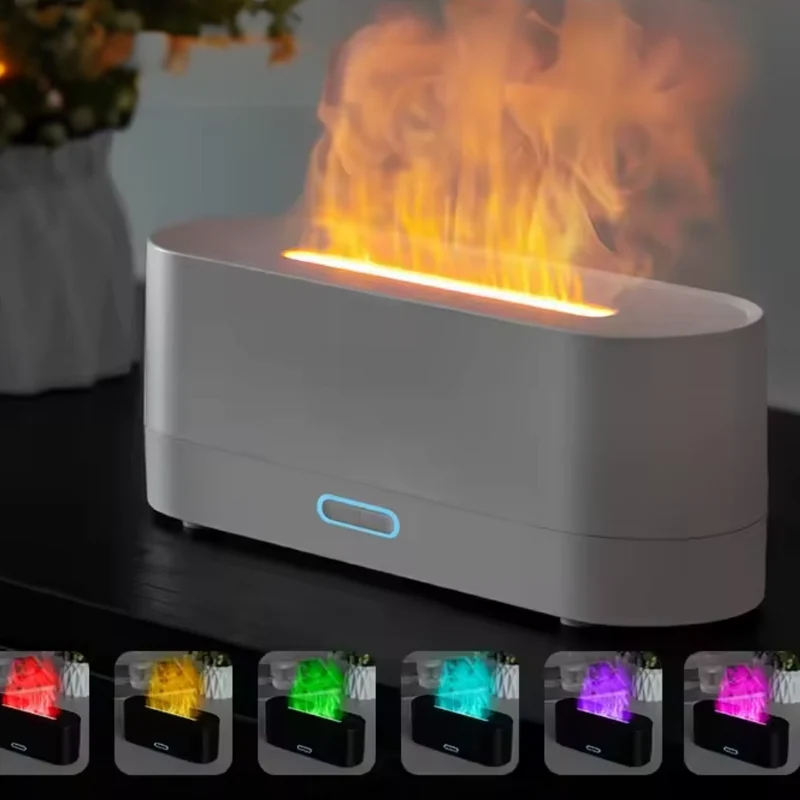 Luftbefeuchter Aromadiffusor ™ | Flammenlicht für pure Entspannung