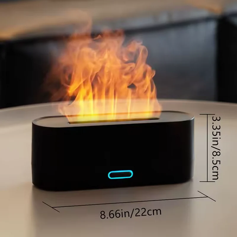 Luftbefeuchter Aromadiffusor ™ | Flammenlicht für pure Entspannung