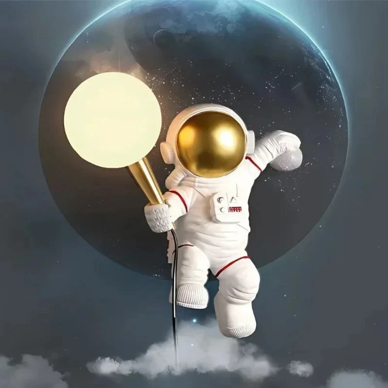 Kreative Tisch-Astronauten-Wandlampe™ | Schwebende Lampe mit Astronautenzauber