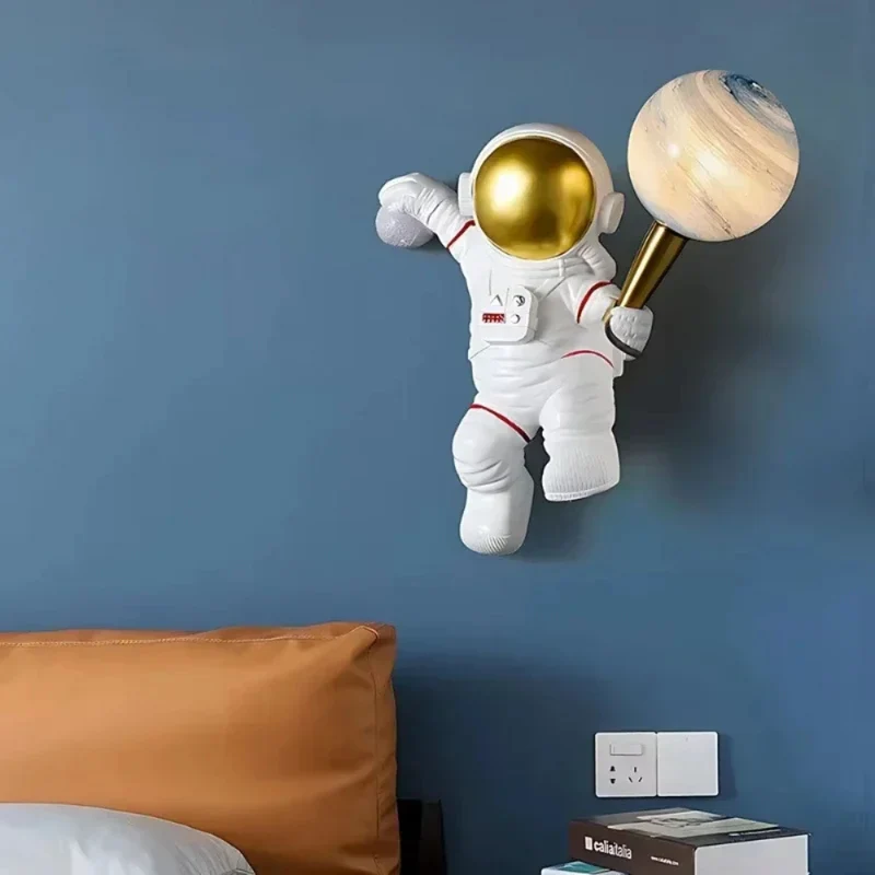 Kreative Tisch-Astronauten-Wandlampe™ | Schwebende Lampe mit Astronautenzauber