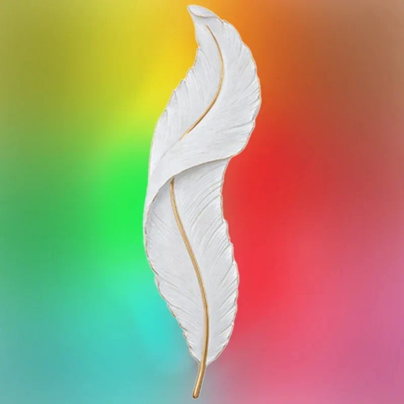 Moderne Feder-Wandlampe™ | Federleichte Wandlampe für Gemütlichkeit