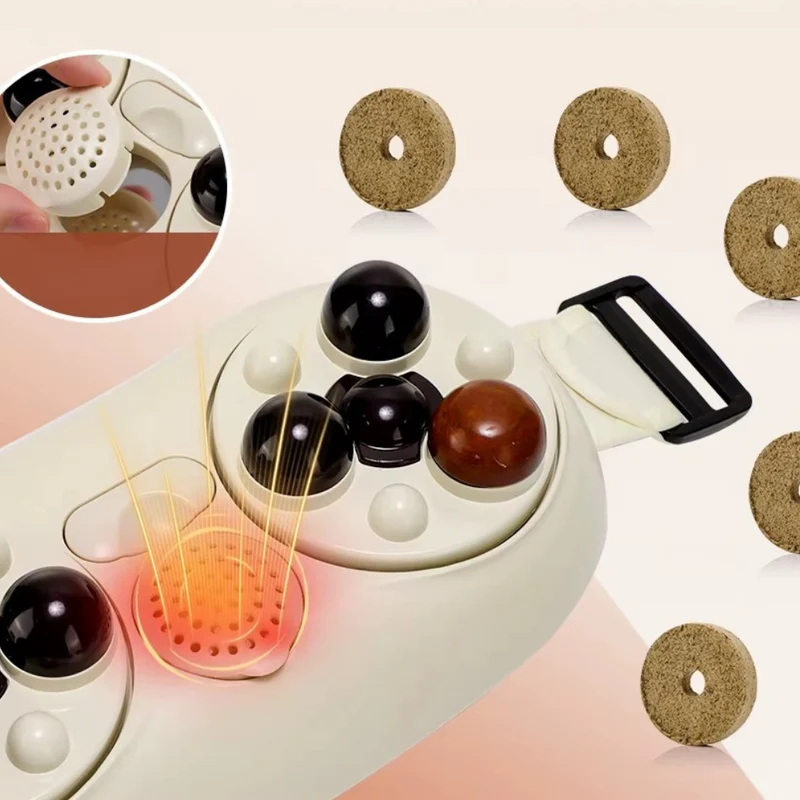 Elektrisches Bauchschüttelmassagegerät ™ | Kabelloser Bauchmassage-Gürtel Wellnessgefühl
