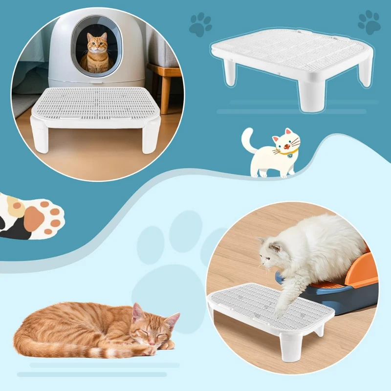 Verstellbare Katzenrampe ™ | Verstellbare Katzenstreurampe