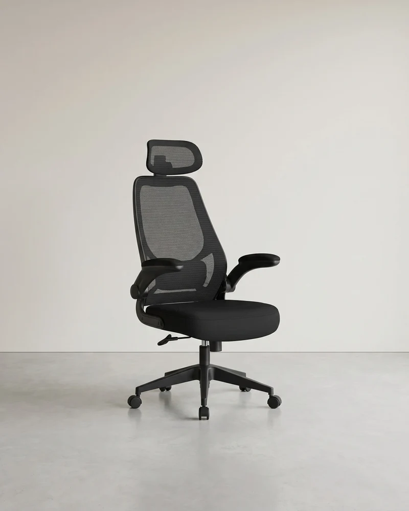Bürostuhl mit Netzrückenlehne – atmungsaktiv – ergonomisch gestaltet – vollständig verstellbar