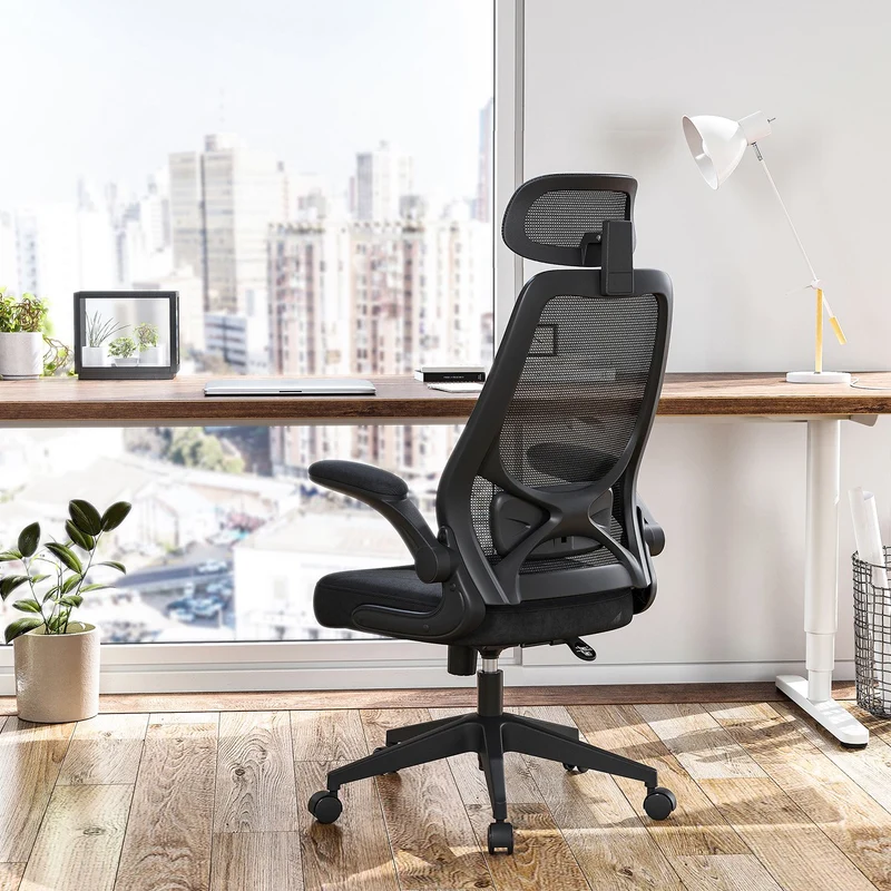 Bürostuhl mit Netzrückenlehne – atmungsaktiv – ergonomisch gestaltet – vollständig verstellbar