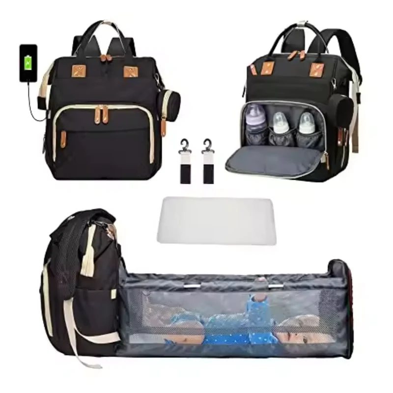 Wickeltasche mit Wickelstation™ | Organisiertes Glück für Eltern