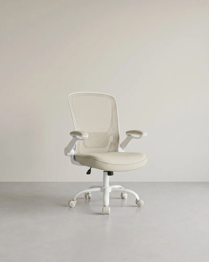 Bürostuhl mit verstellbaren Armlehnen – Ergonomisches Design – Netzrückenlehne