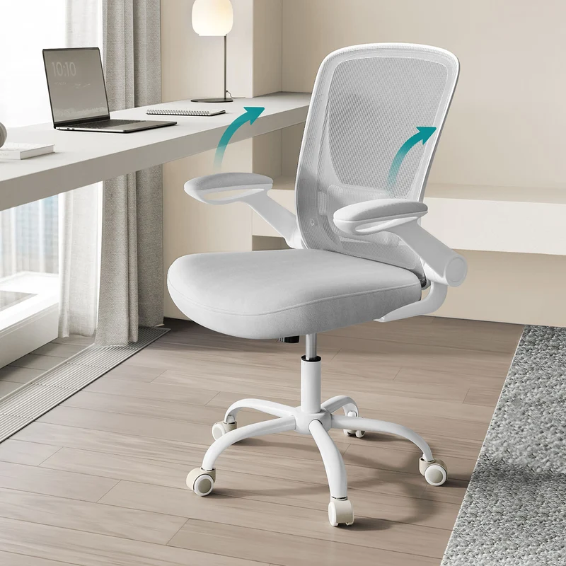 Bürostuhl mit verstellbaren Armlehnen – Ergonomisches Design – Netzrückenlehne
