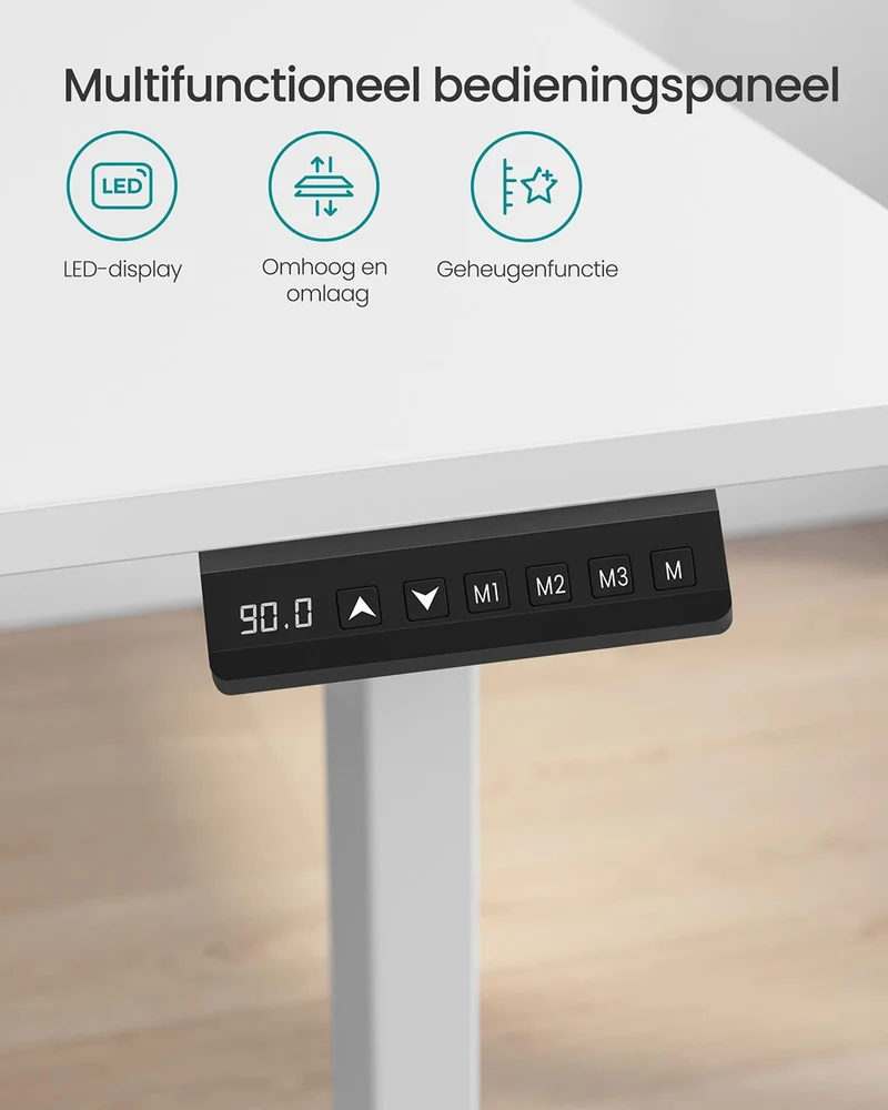 Sitz-Steh-Schreibtischgestell – Hoher niedriger Schreibtischfuß – Elektrischer Schreibtisch – Stehpult mit Rädern